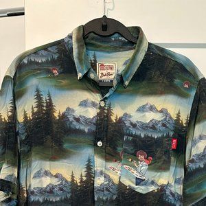 RSVLTS - Bob Ross Polo